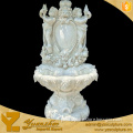 Western White Marble Water Fountains With Stone angle